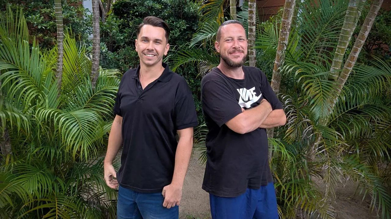 Die Reiseblogger Marcel und Tobi auf Koh Phangan