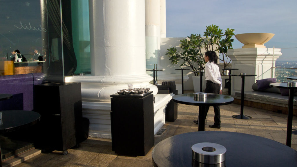 The Distil Bar in the Lebua at State Tower, Bangkok