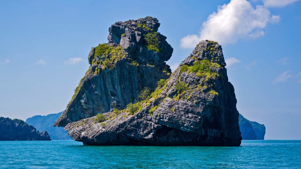 Der Affenfelsen im Ang Thong Marine Nationalpark